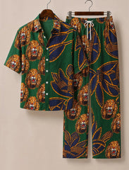 Men’s Royal Lion Heritage Co-Ord Set