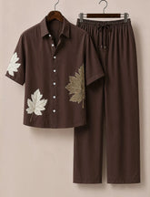 Men’s Autumn Maple Co-Ord Set