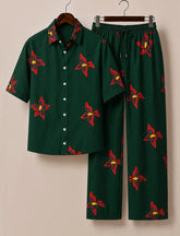 Men’s Floral Ember Co-Ord Set