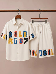 Men’s Color Pop Graphic Co-Ord Set