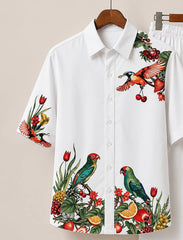 Men’s Tropical Parrot Co-Ord Set