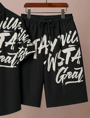 Men’s Stay Wild Graphic Co-Ord Set