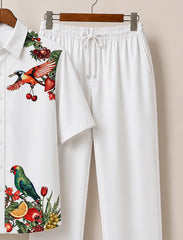 Men’s Tropical Parrot Co-Ord Set
