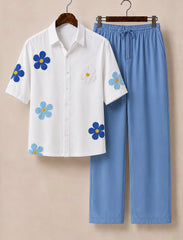 Men’s Sky Flower Co-Ord Set