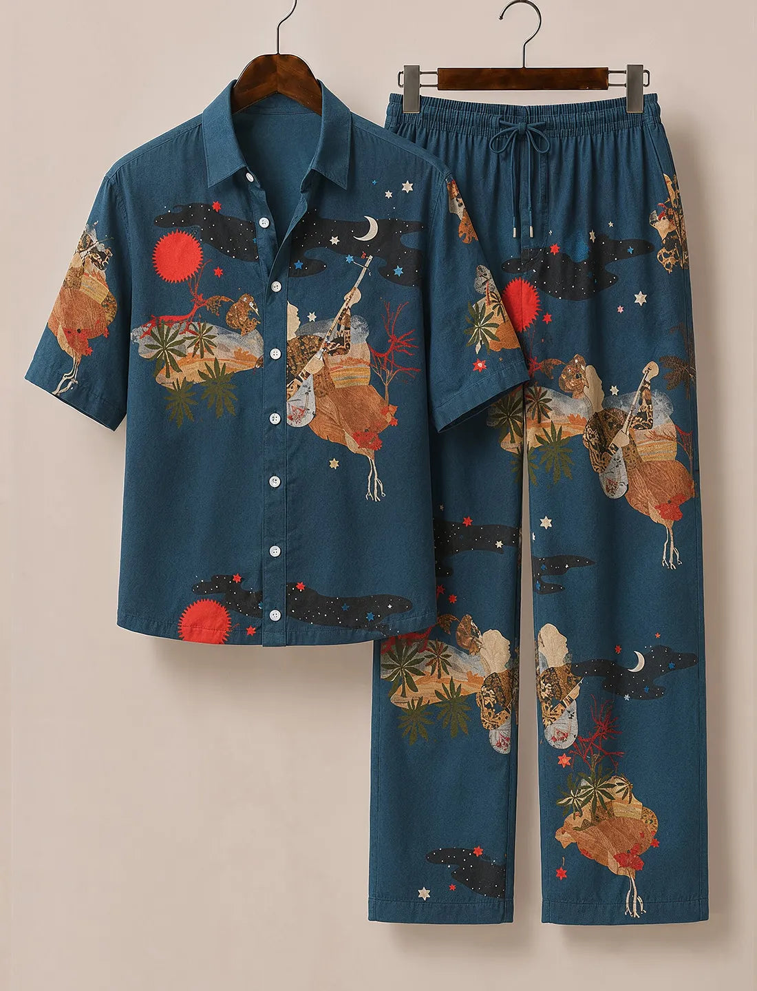 Men’s Celestial Island Story Co-Ord Set