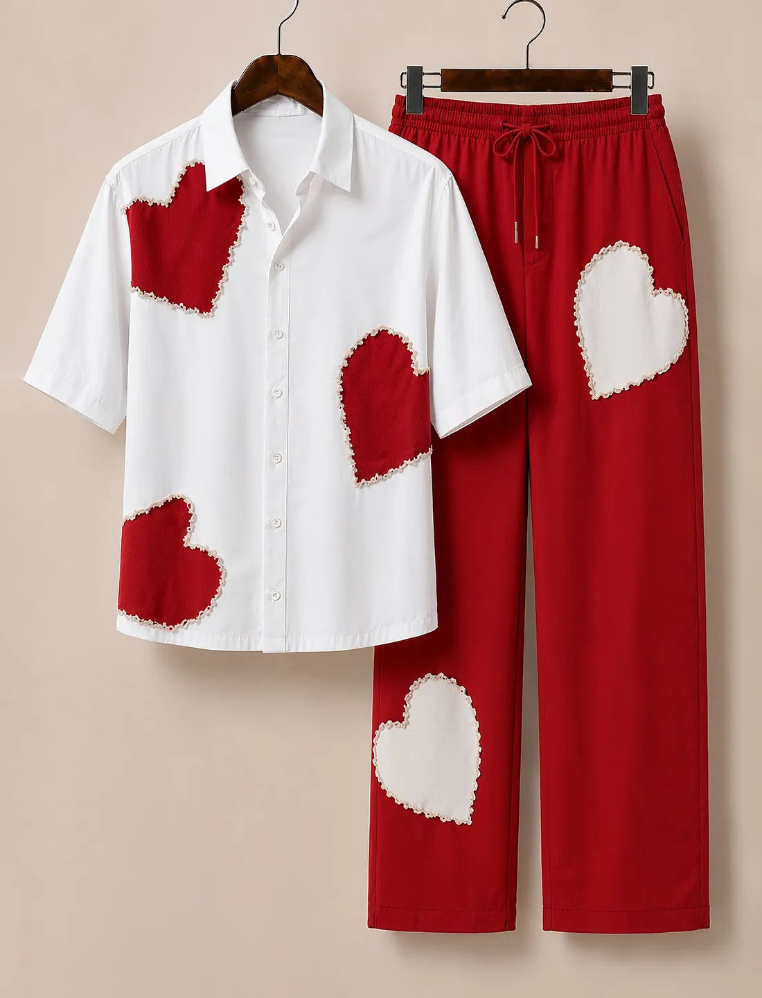 Men’s Heartbeat Graphic Co-Ord Set