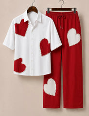 Men’s Heartbeat Graphic Co-Ord Set