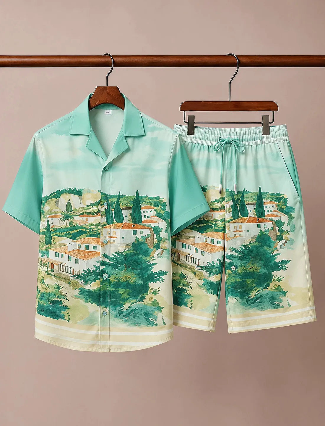 Men’s Coastal Village Co-Ord Set