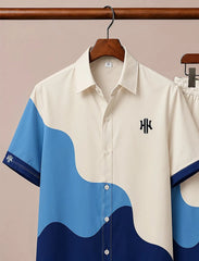 Men’s Ocean Wave Co-Ord Set