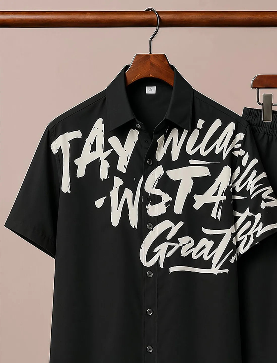 Men’s Stay Wild Graphic Co-Ord Set