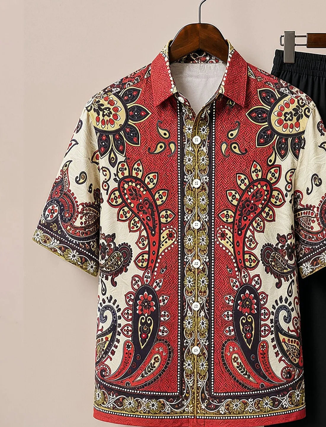 Men’s Royal Paisley Heritage Co-Ord Set