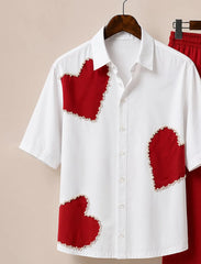Men’s Heartbeat Graphic Co-Ord Set