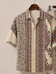 Men’s Royal Paisley Elegance Co-Ord Set