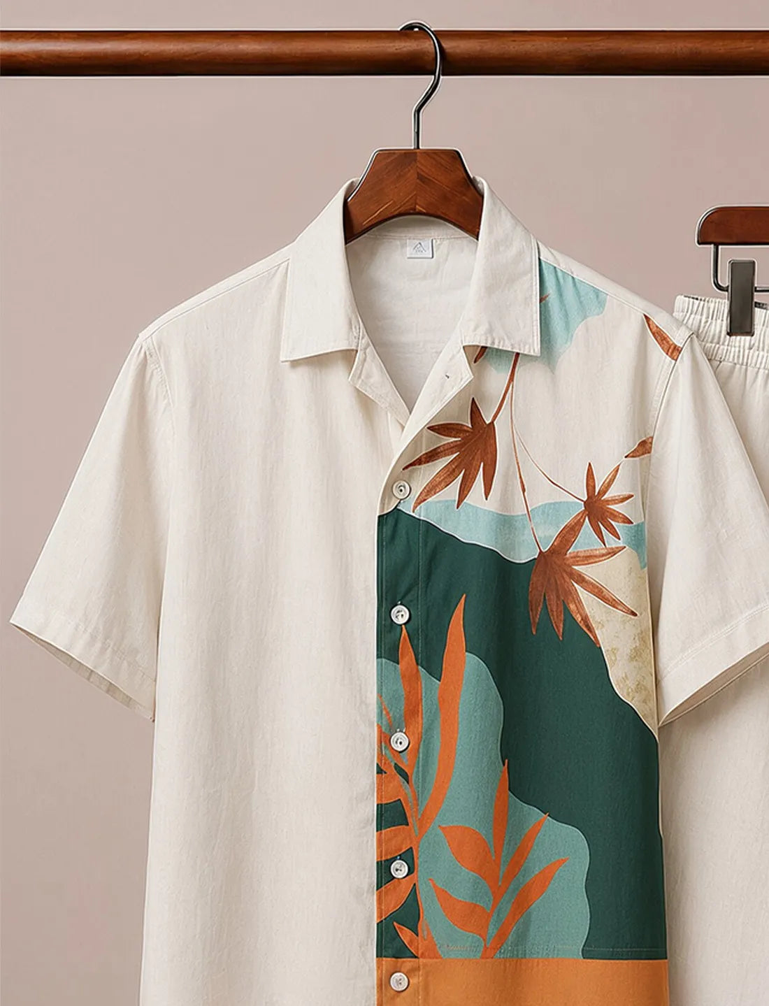 Men’s Beachside Botanical Co-Ord Outfit