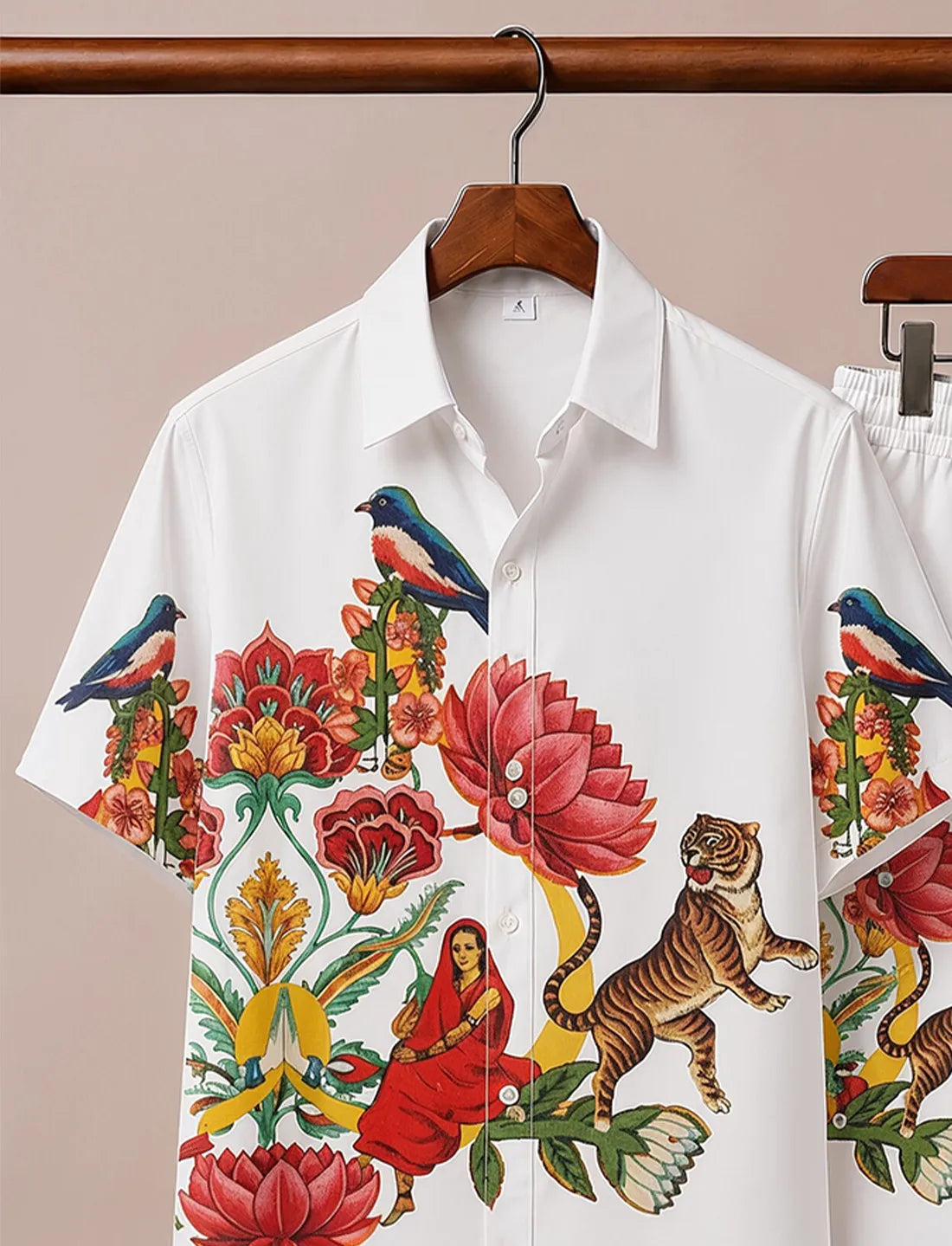 Royal Lotus Graphic Co-Ord Set