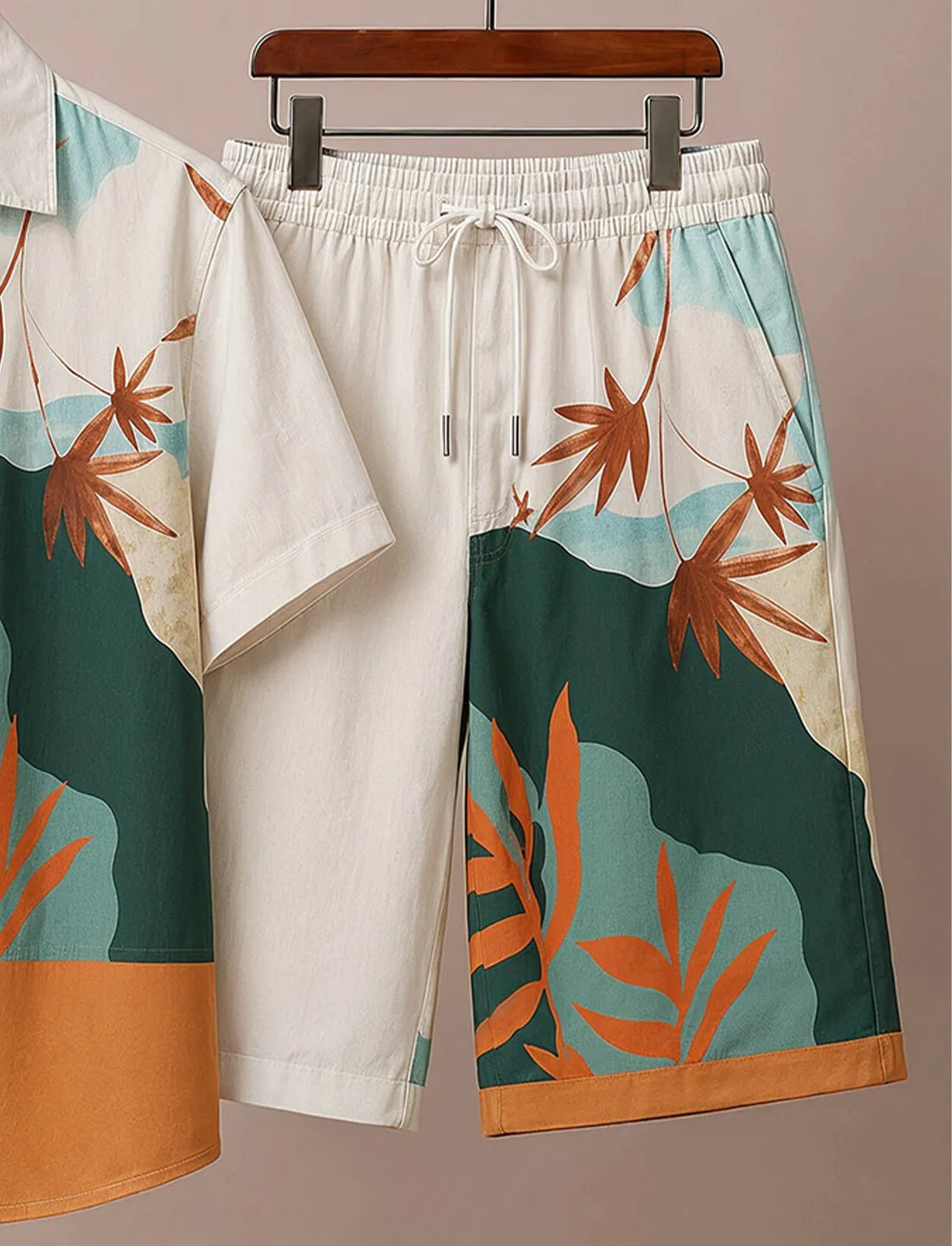 Men’s Beachside Botanical Co-Ord Outfit