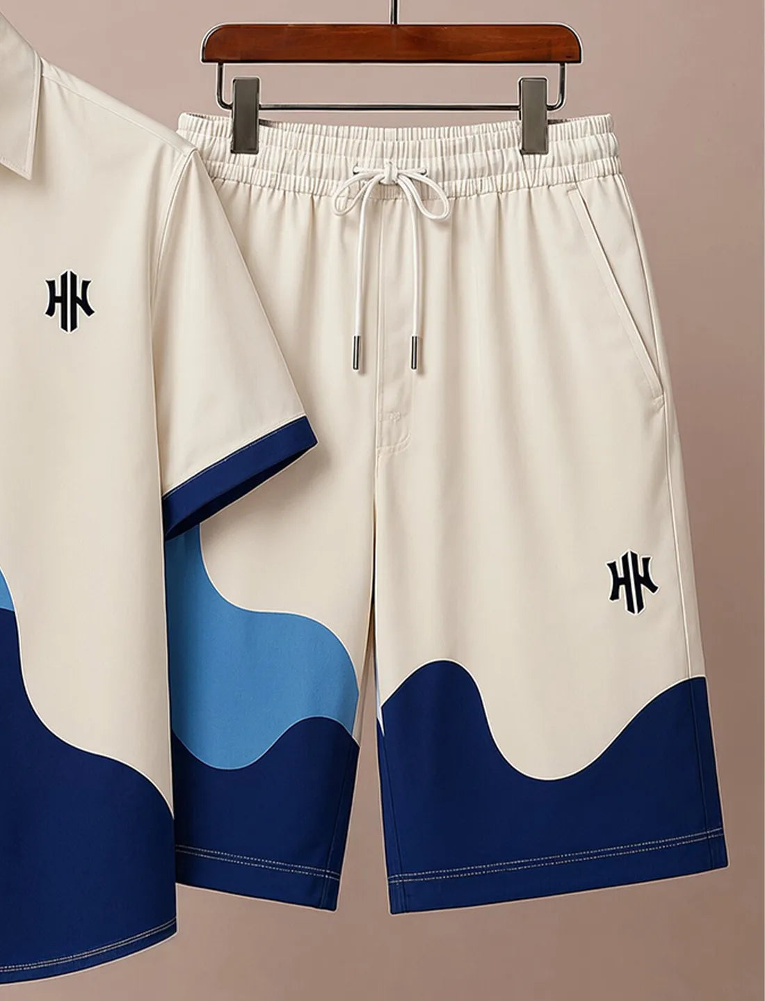 Men’s Ocean Wave Co-Ord Set