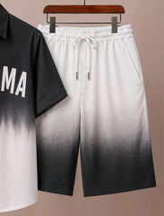 Men’s Black Mist Co-Ord Set