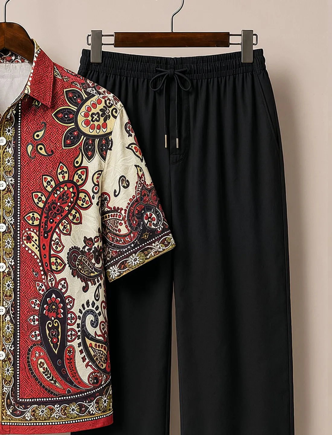 Men’s Royal Paisley Heritage Co-Ord Set