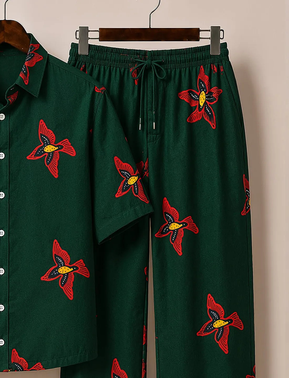 Men’s Floral Ember Co-Ord Set