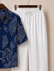 Men’s Classic Bandana Print Co-Ord Set