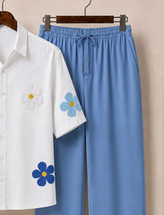 Men’s Sky Flower Co-Ord Set