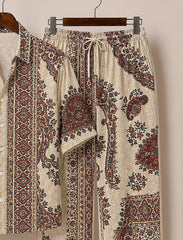 Men’s Royal Paisley Elegance Co-Ord Set
