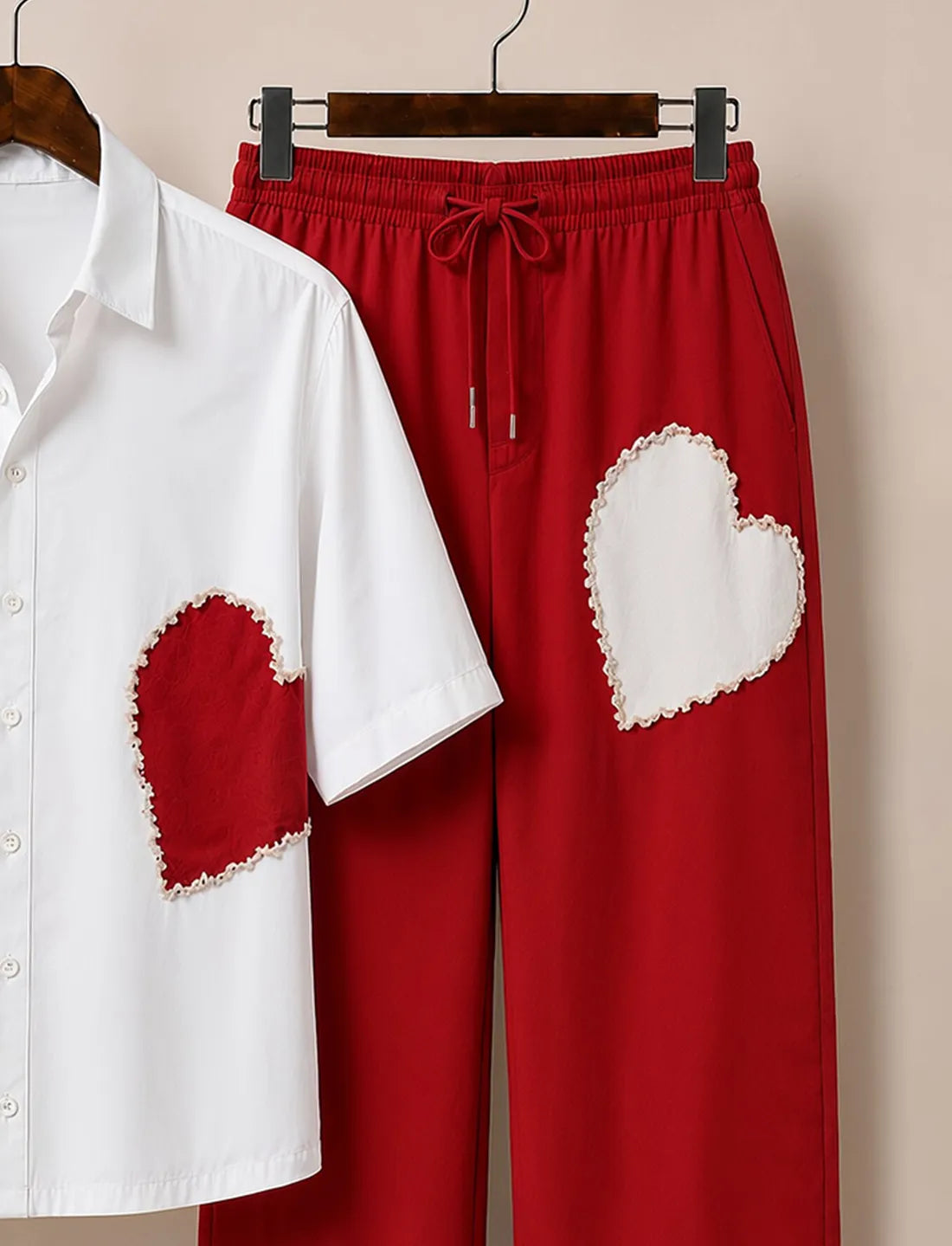 Men’s Heartbeat Graphic Co-Ord Set