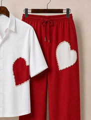 Men’s Heartbeat Graphic Co-Ord Set