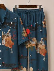Men’s Celestial Island Story Co-Ord Set